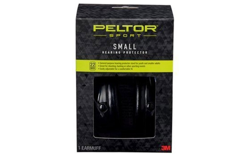 3M/Peltor Peltor  sport small earmuff black