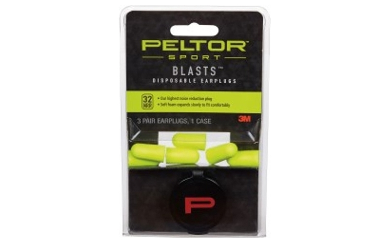 3M/Peltor Peltor  sport blasts  disposable earplugs