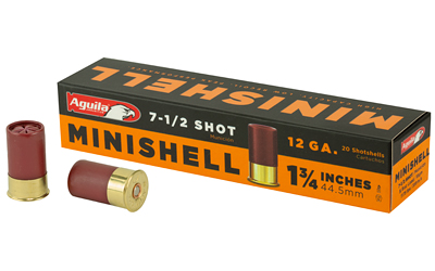 AGUILA MINISHELL 12GA #7.5 20/500