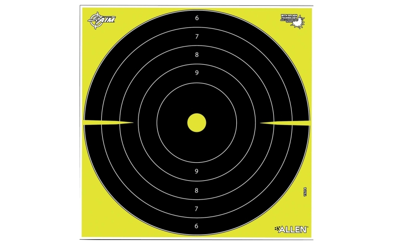Ez aim 12x12 non-adhesive splash bullseye 12 pack