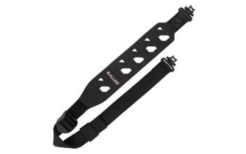 Allen Company Hyperlite Sling, Hypalon Construction, Matte Finish, Black, Includes Sling Swivels 8535