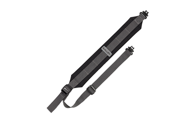 Allen Company Endura Sling, Rugged Fabric Construction, Matte Finish, Black and Gray, Includes Sling Swivels 8545