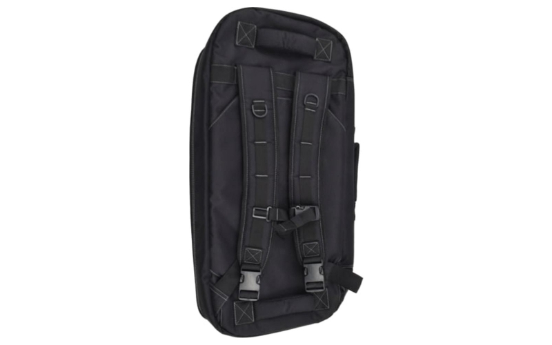 Frame 28" ar pistol / sbr case w/ backpack strap black / grey