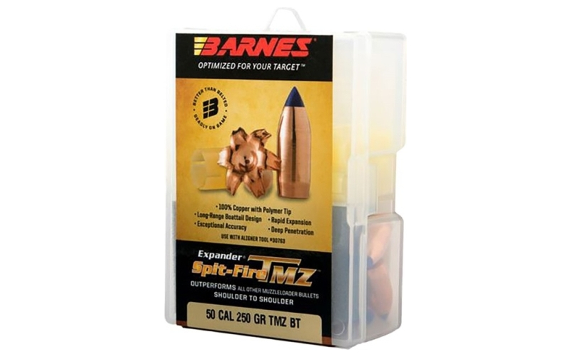 Barnes Spit-fire tmz 50 caliber 250gr 15/box