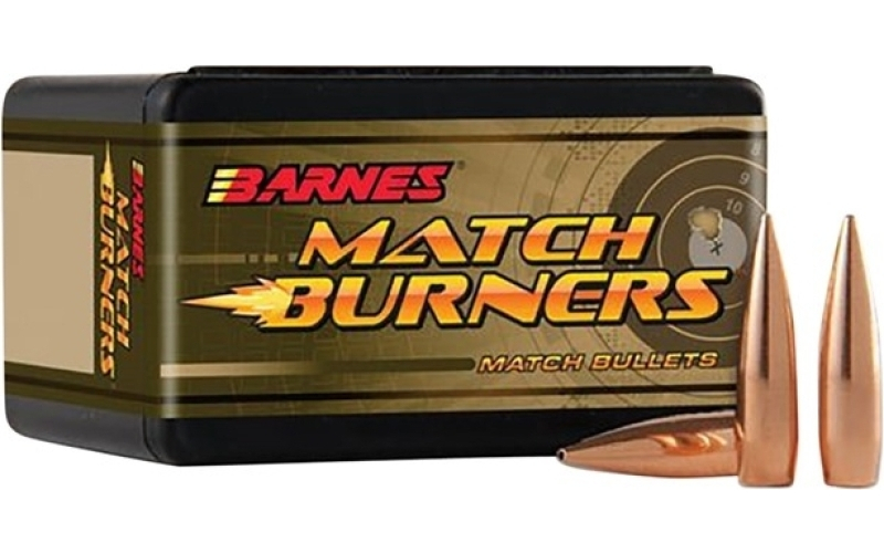 Barnes 6mm (0.243'') 112gr match burner otm boat tail 500/box