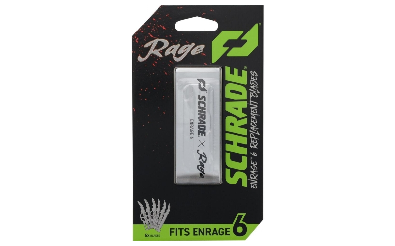 Schrade enrage 6 replacement blades cp=6