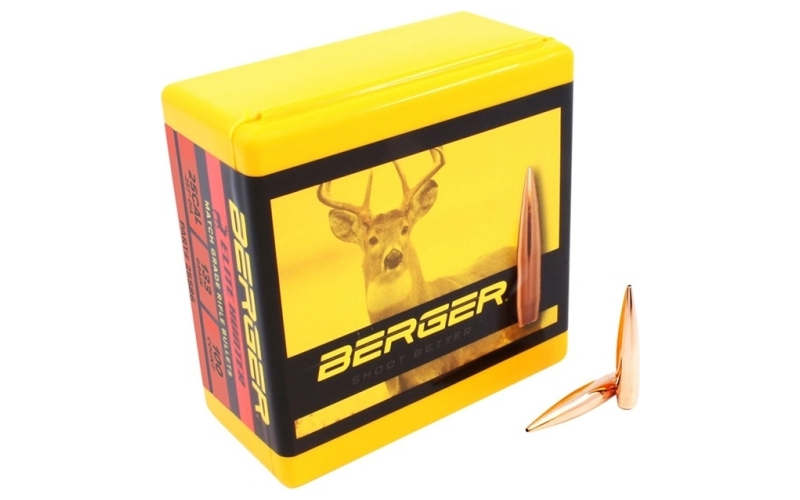Berger Bullets 25 caliber (0.257'') 133gr elite hunter 100/box