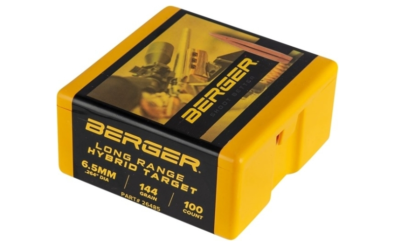Berger Bullets 6.5mm (0.264'') 144gr lrht 100/box