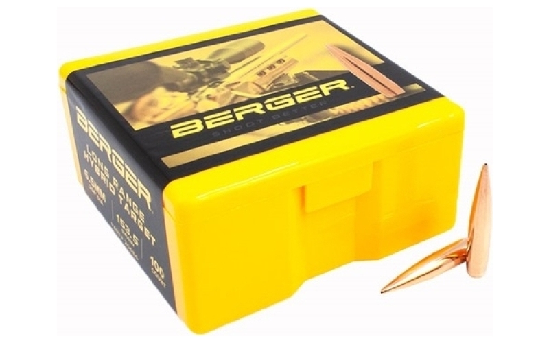 Berger Bullets 6.5mm (0.264'') 153.5gr lrht 100/box