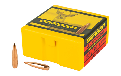 Berger Bullets Classic Hunter, .264 Diameter, 6.5MM, 130 Grain, Boat Tail Hollow Point, 100 Count 26571