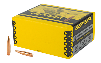 Berger Bullets Hybrid OTM Tactical, .338 Diameter, 338 Caliber, 300 Grain, hollow Point Boat Tail, 250 Count 33794