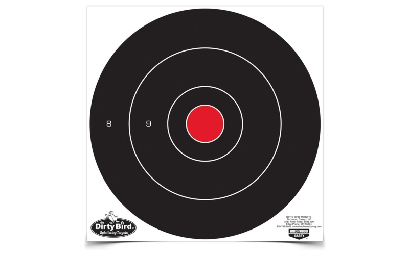 Bc dirty bird 12in bull's-eye target - 100 sheets