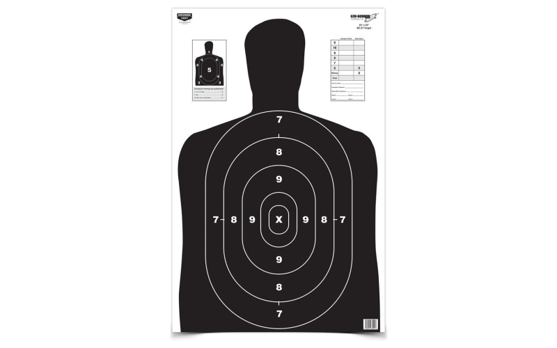Eze-scorer 23" x 35" bc27 black - 5 paper pk (folded)