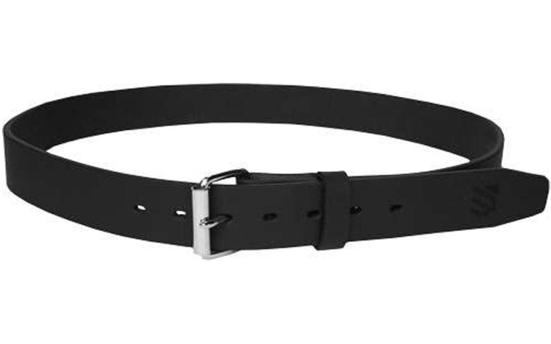 Blackhawk edc gun belt - std buckle black leather 42 / 46 hang tag