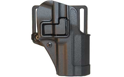 BLACKHAWK CQC SERPA Holster With Belt and Paddle Attachment, Fits Ruger P85/89, Right Hand, Black 410511BK-R