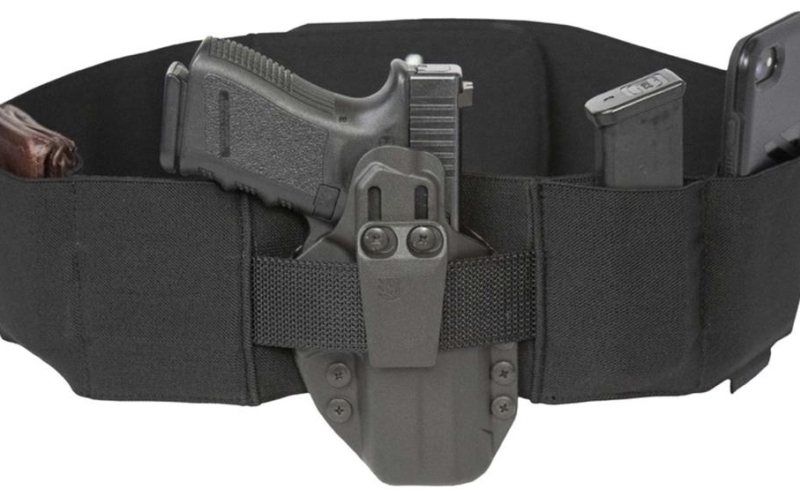 Stache nacho bellyband bk non cvtl-adpt-cry-hlst-opt s 29-34in bag