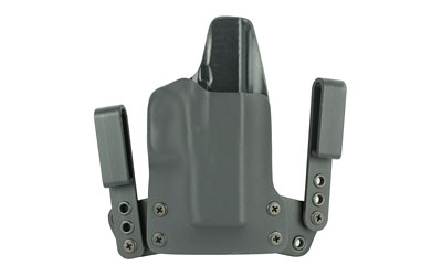 BlackPoint Tactical Mini Wing IWB Holster, Fits Glock 43, Right Hand, Black Kydex, 15 Degree Cant 103283