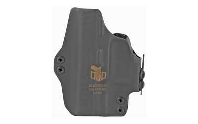 BlackPoint Tactical Dual Point AIWB Holster, Appendix Inside the Waist Band, Fits HK VP9SK, Includes 1.75" OWB Loops to Convert to Low Profile OWB, Black Finish 105239