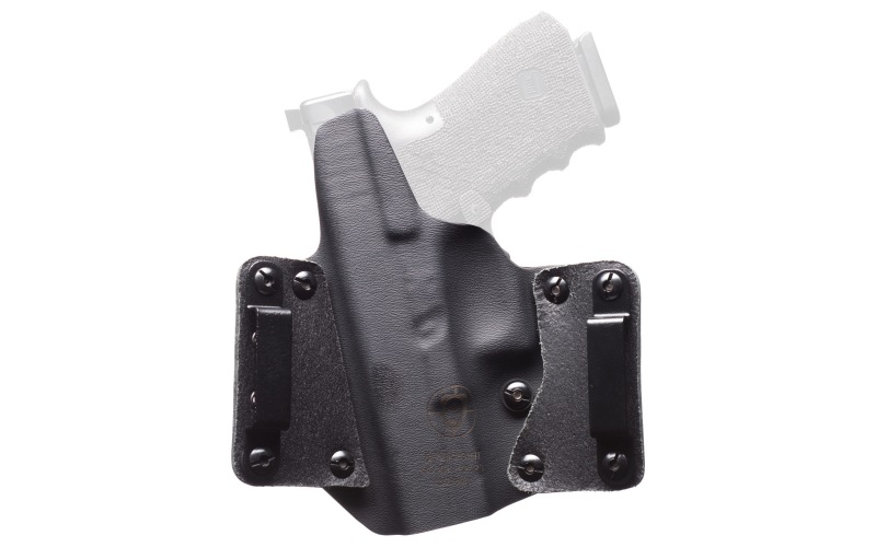 BlackPoint Tactical Leather Wing OWB, Outside Waistband Holster, Fits FN 510/545 Tactical, Right Hand, Black 157997