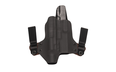 BlackPoint Tactical Mini Wing IWB, Belt Holster, Fits Springfield Echelon, Kydex, Black, 1.75" Belt Loops, Adjustable, Optics Ready, Tall Sights Compatible, Right Hand 160923