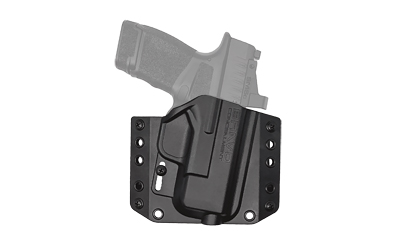 Bravo Concealment BCA, OWB Concealment Holster, 1.5" Belt Loops, Fits Springfield Hellcat, Right Hand, Black, Polymer, Does not fit Hellcat RDP BC10-1026