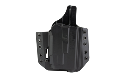 Bravo Concealment BCA Light Bearing, OWB Concealment Holster, 1.5" Belt Loops, Fits Glock 19/19X/23/32/45 w/Streamlight TLR-7, Right Hand, Black, Polymer, Does not fit Glock Gen 5 40SW BC30-1010