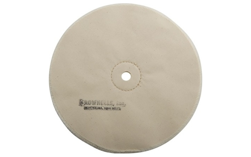 Brownells 8'' loose muslin wheel 1/2'' arbor