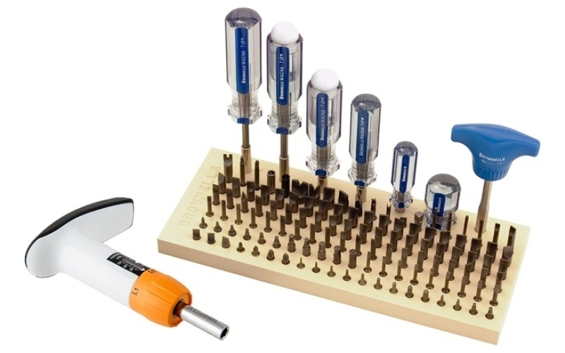 Brownells Magna-tip professional super set w/adj torque handle