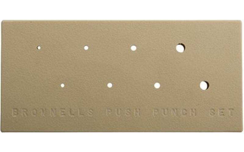 Brownells Alignment & push punch bench block only