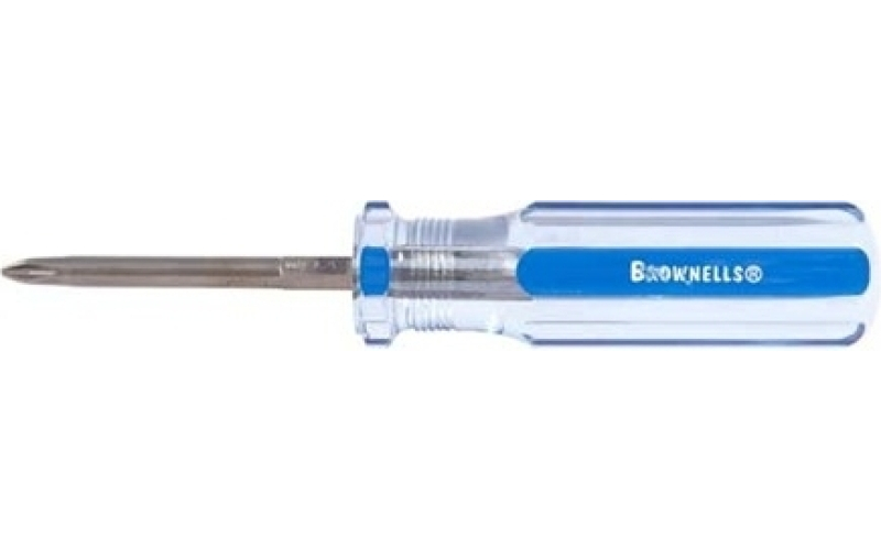 Brownells #2 fixed-blade phillips anti-cam screwdriver