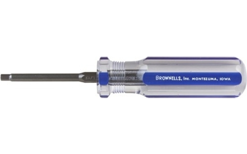 Brownells Allen head fixed-blade screwdriver 5/32''