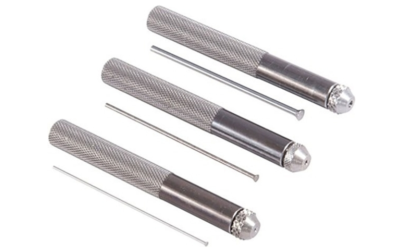 Brownells Replacement pin punch set of 3, w/2-1/2'' pins