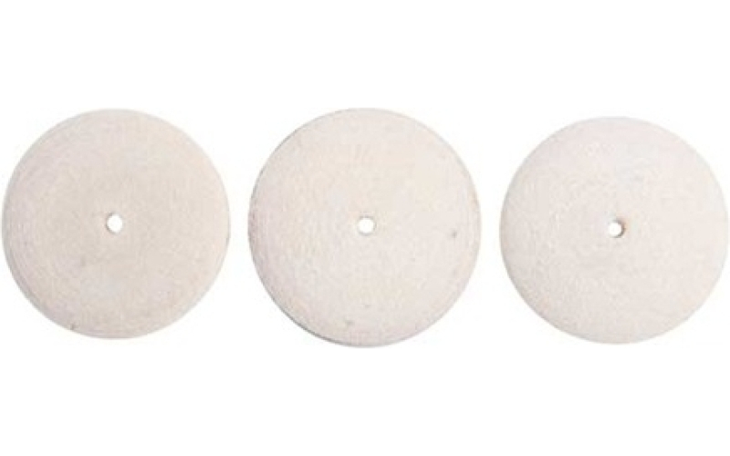 Brownells Unmounted felt bob knife 1'' 3 pack
