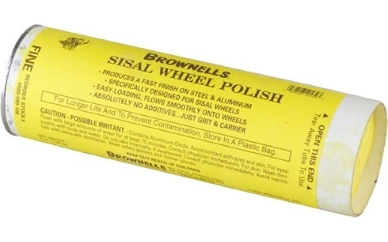 Brownells Sisal wheel polish fine grit
