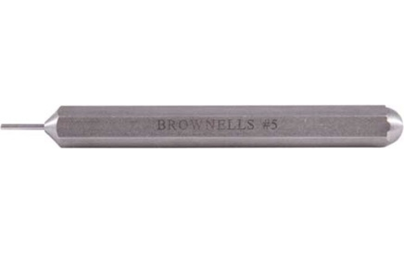Brownells Cup tip punch model 5 .050'' (1.3mm) diameter/short length