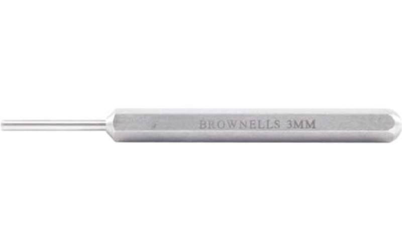 Brownells Cup tip punch model 7 3mm (.118'') diameter/long length