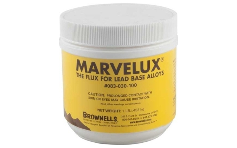 Brownells Marvelux~ bullet casting flux 1lb