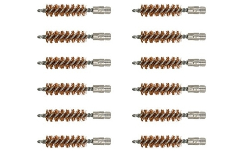 Brownells 410 bore double-tuff bronze shotgun brush 12 pack