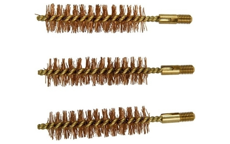 Brownells 54 caliber double-tuff bronze rifle brush 3 pack