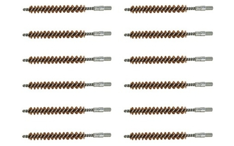 Brownells 7mm double-tuff bronze rifle brush 12 pack