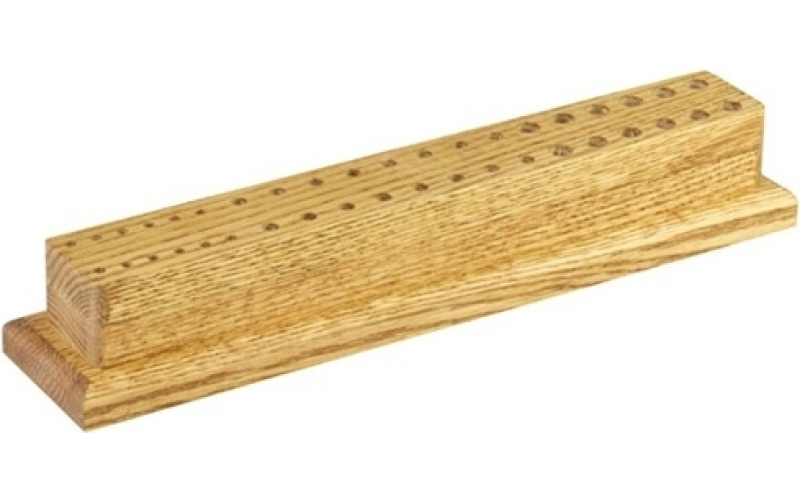 Brownells Gunsmith's punch & needle file bench block