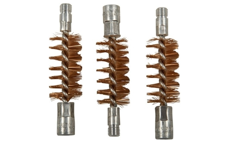 Brownells 12 gauge double-up bronze brushes 3 pack
