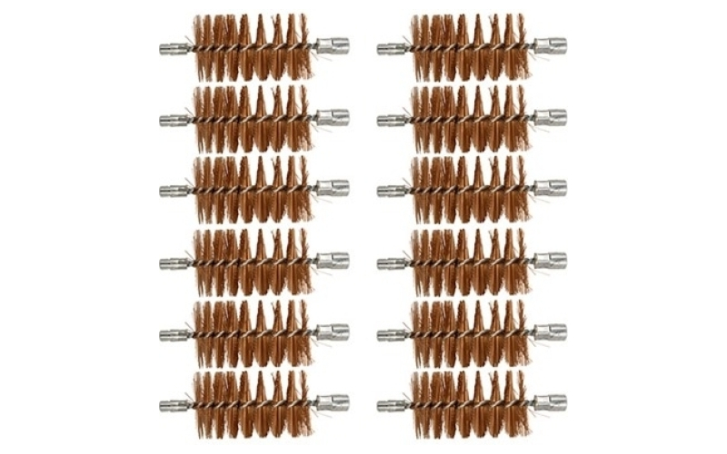 Brownells 40mm double-up bronze brush 12 pack
