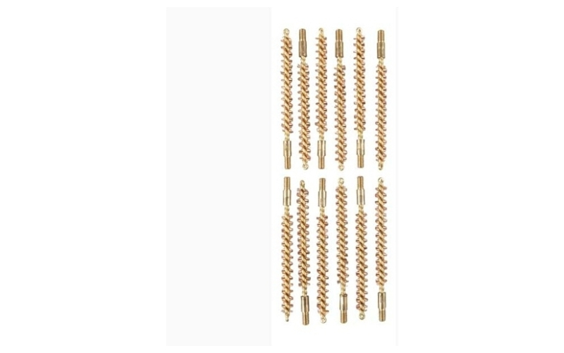 Brownells 243/25 caliber ''special line'' brass rifle brush 12 pack