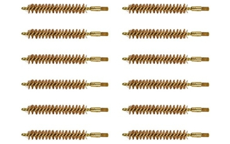 Brownells 338 caliber ''special line'' brass rifle brush 12 pack