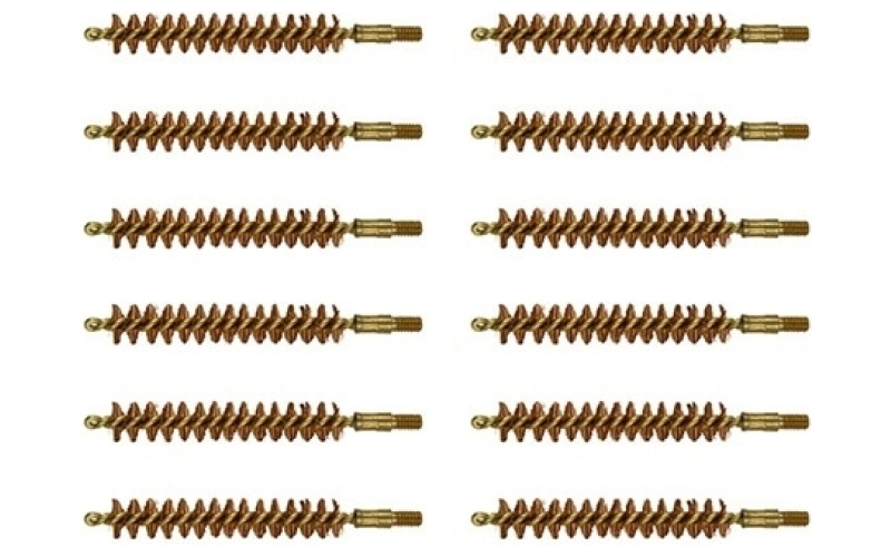 Brownells 375 caliber ''special line'' brass rifle brush 12 pack