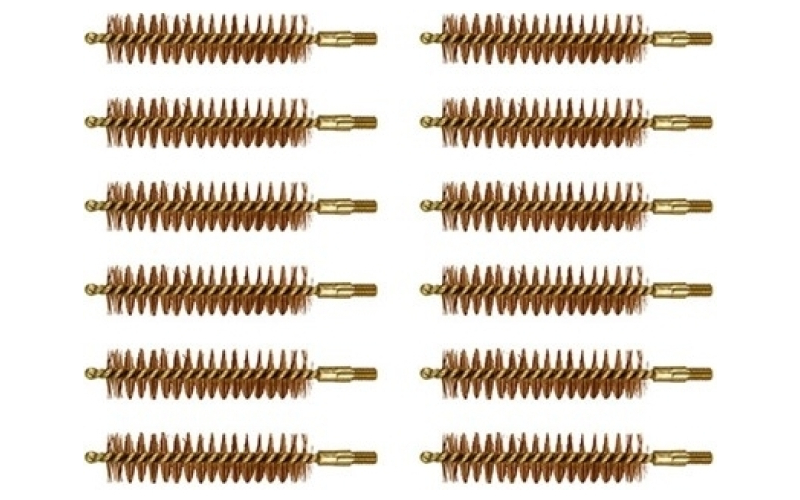 Brownells 54 caliber ''special line'' brass rifle brush 12 pack
