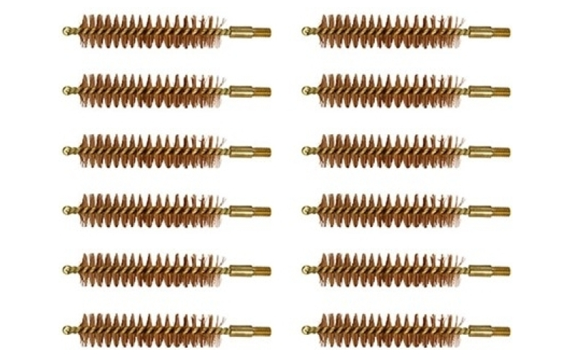 Brownells 50 caliber ''special line'' brass rifle brush 12 pack