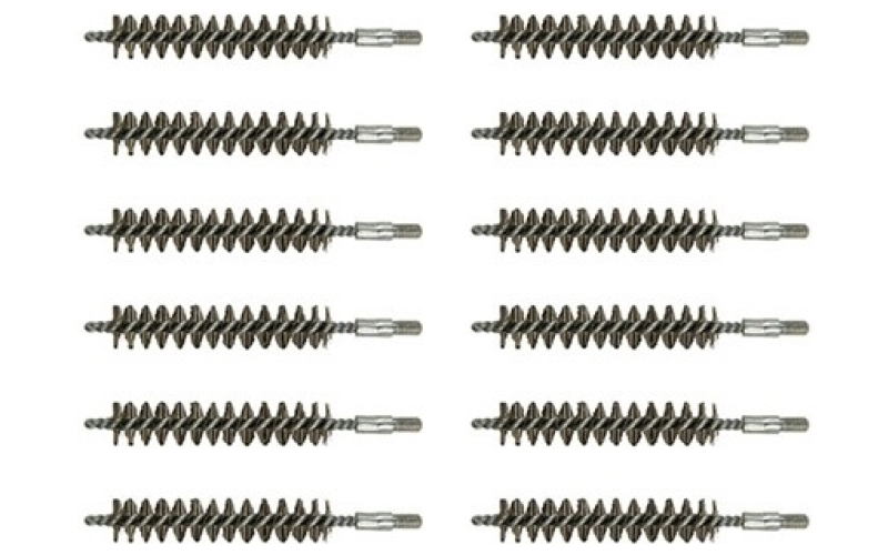 Brownells 416 caliber standard line stainless rifle brush 12 pack