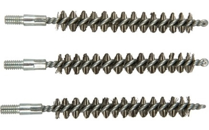 Brownells 8mm standard line stainless rifle brush 3 pack